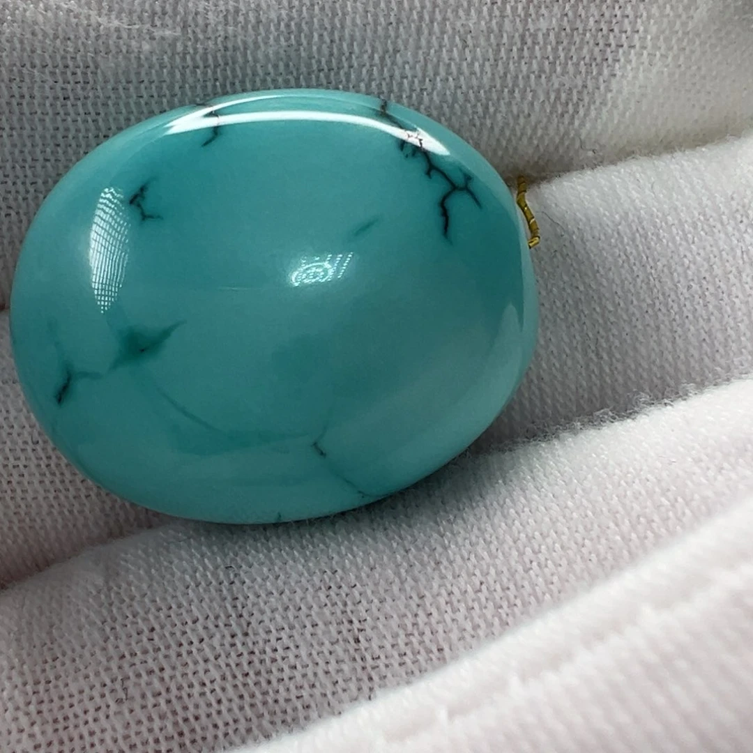 未镶嵌绿松石随形19.3mm