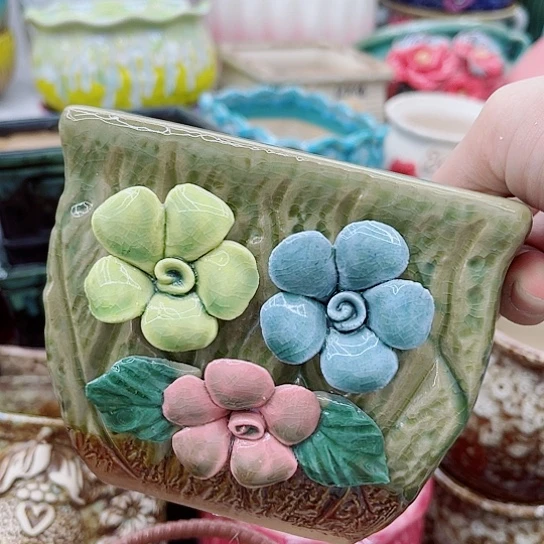 多肉绿植陶瓷花盆