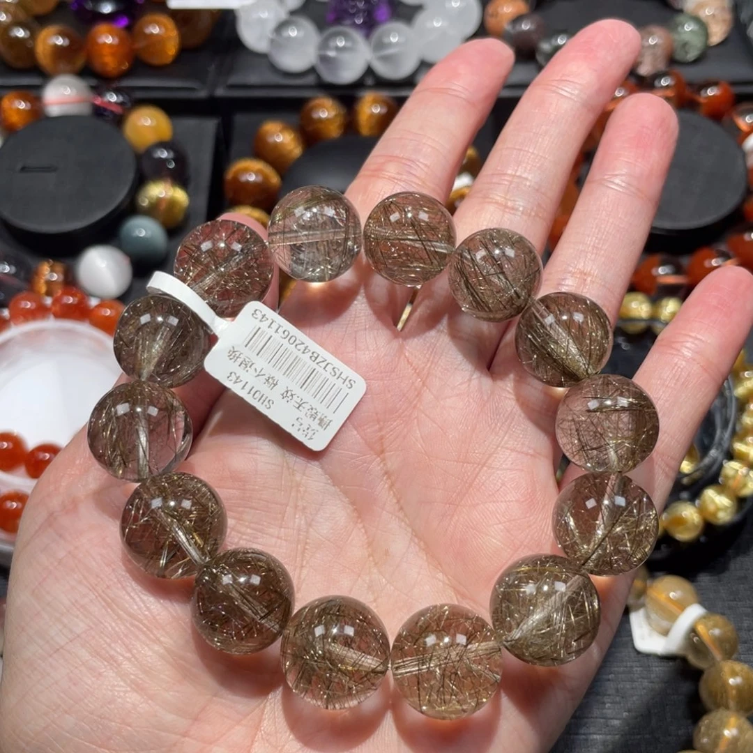 未镶嵌水晶手链银发晶16mm