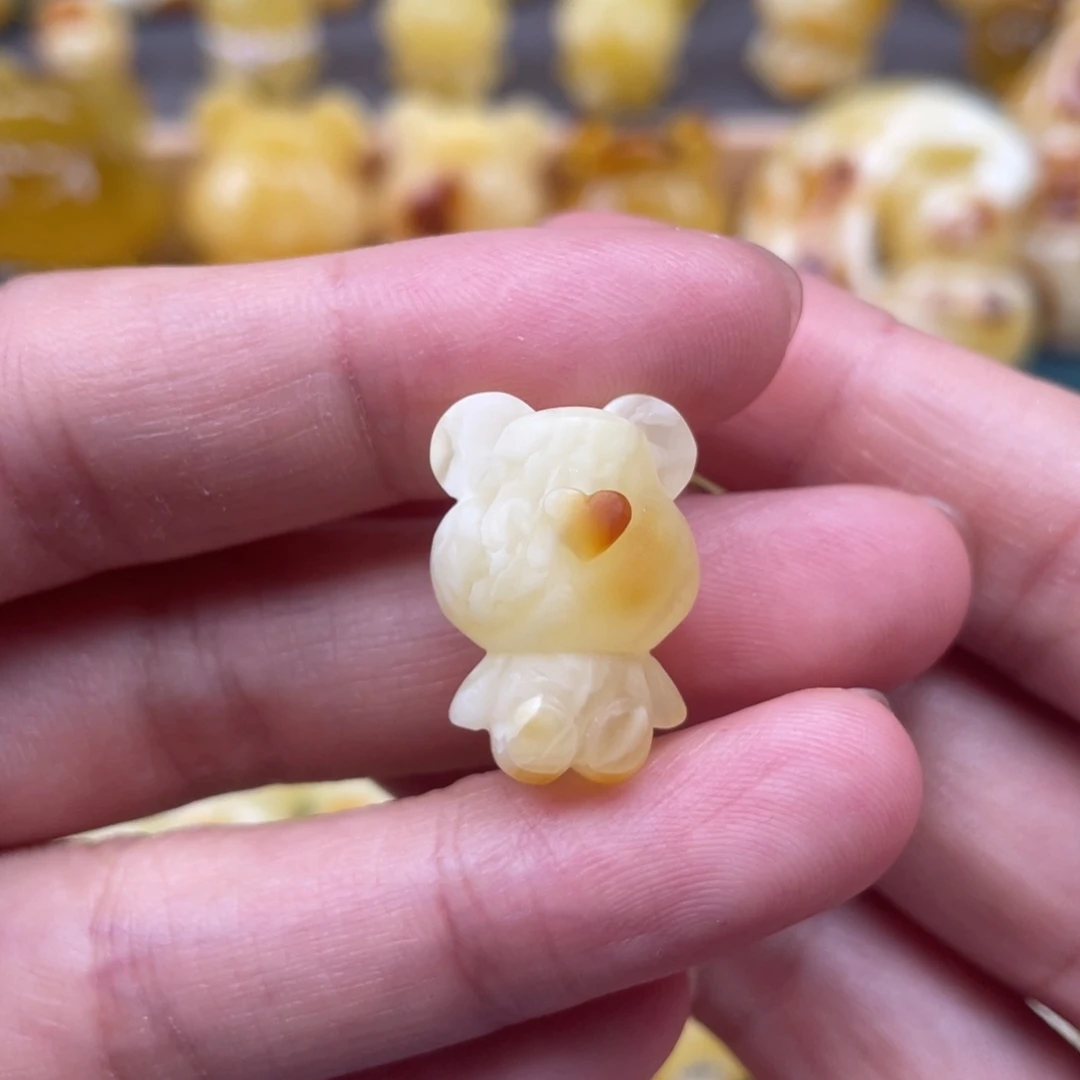 未镶嵌琥珀裸石蜜蜡