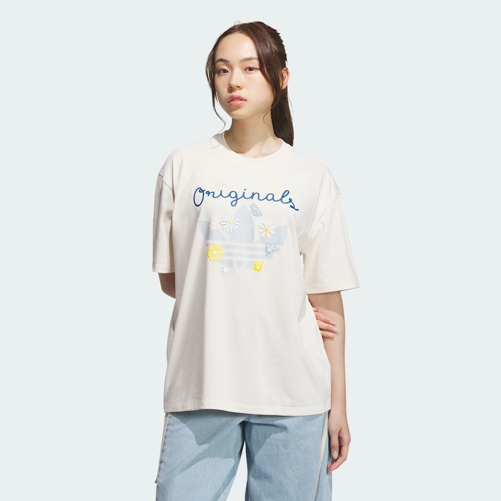 Adidas GRAPHIC T-SHIRT 运动短袖圆领T恤KB8958/KB8959