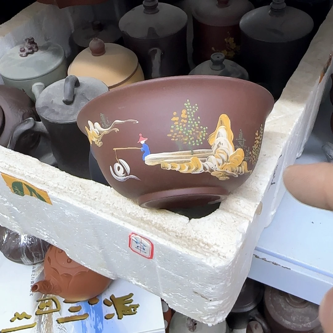 茶壶紫砂宜兴紫砂壶瑕疵处理