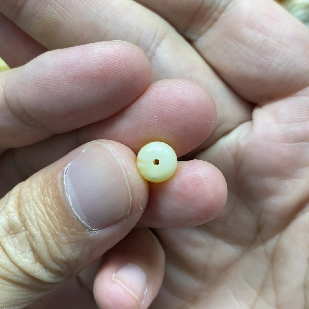 【闪购商品】琥珀手链未镶嵌7.9*6 金白老型 金沙