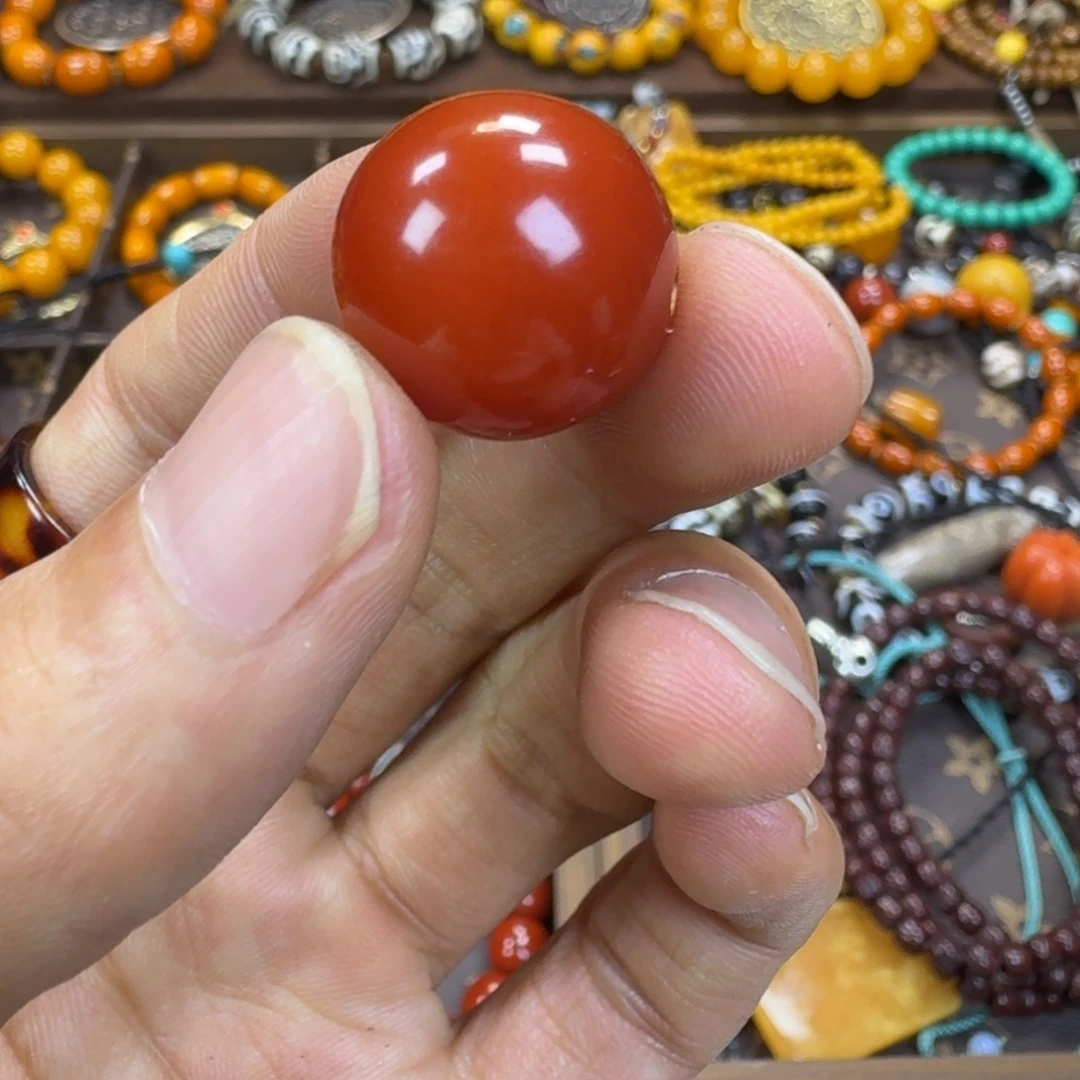 南红玛瑙未镶嵌手链