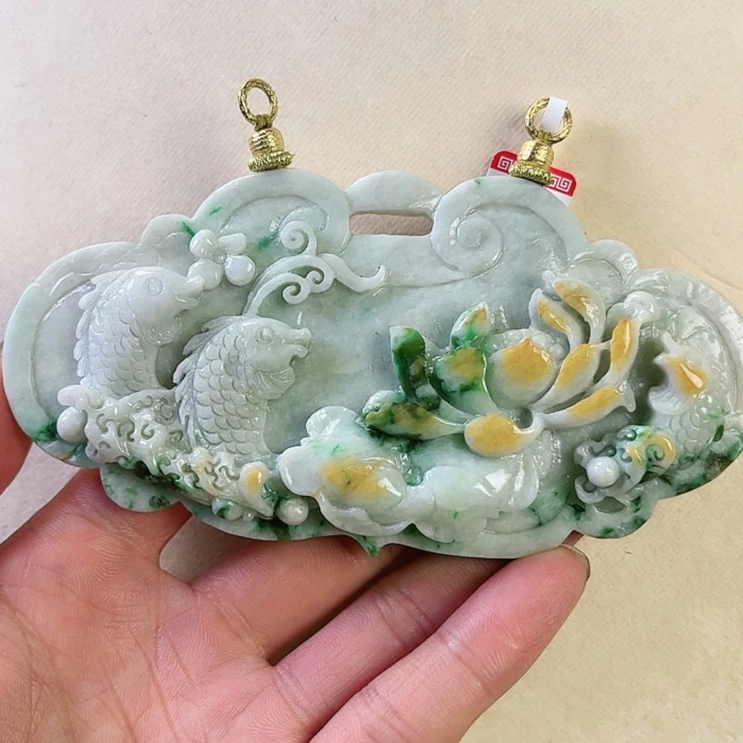 【闪购商品】翡翠颈饰未镶嵌挂件