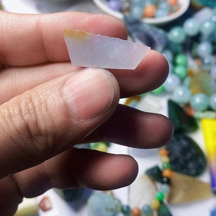 翡翠散珠天然翡翠A货