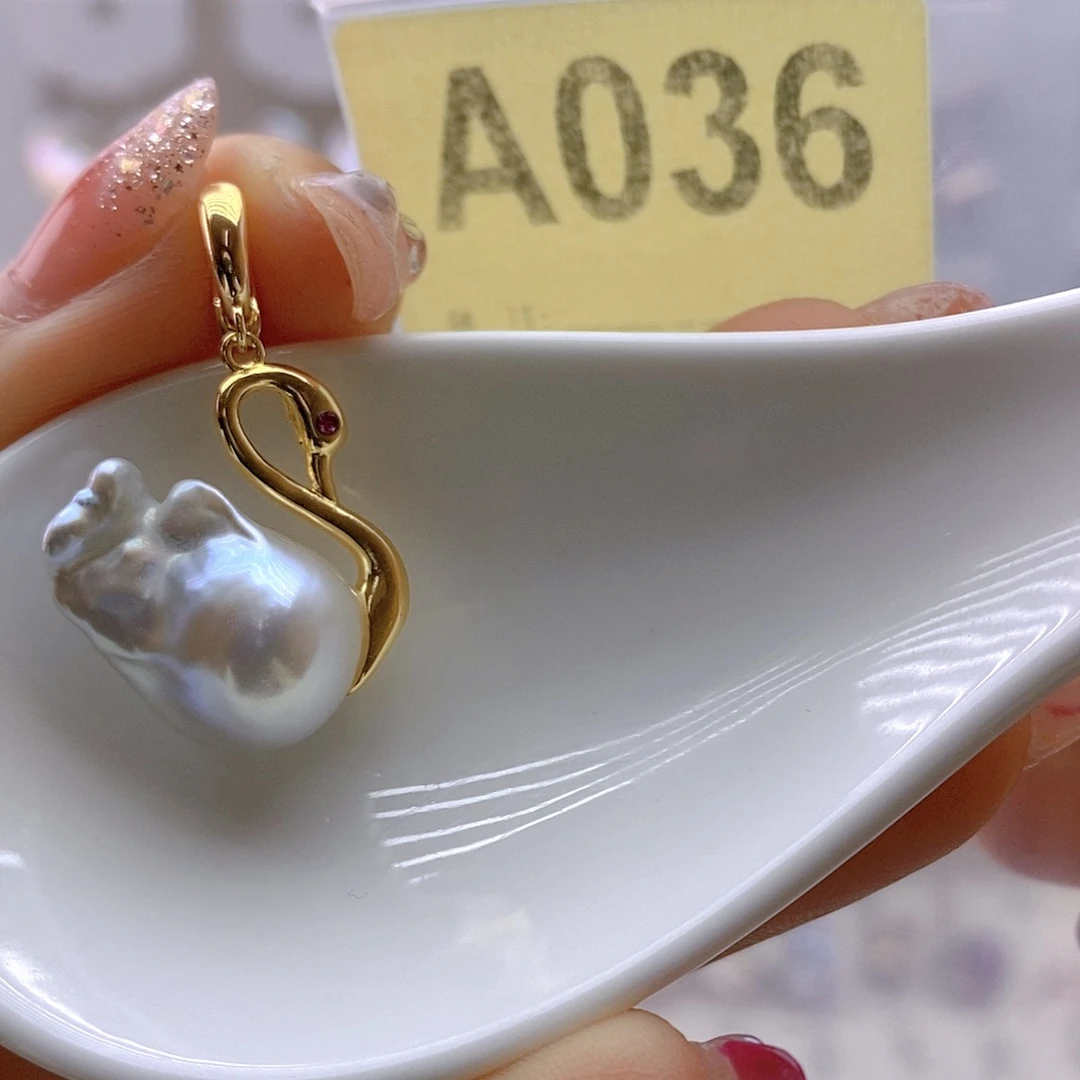 淡水珍珠颈饰银S925镶嵌