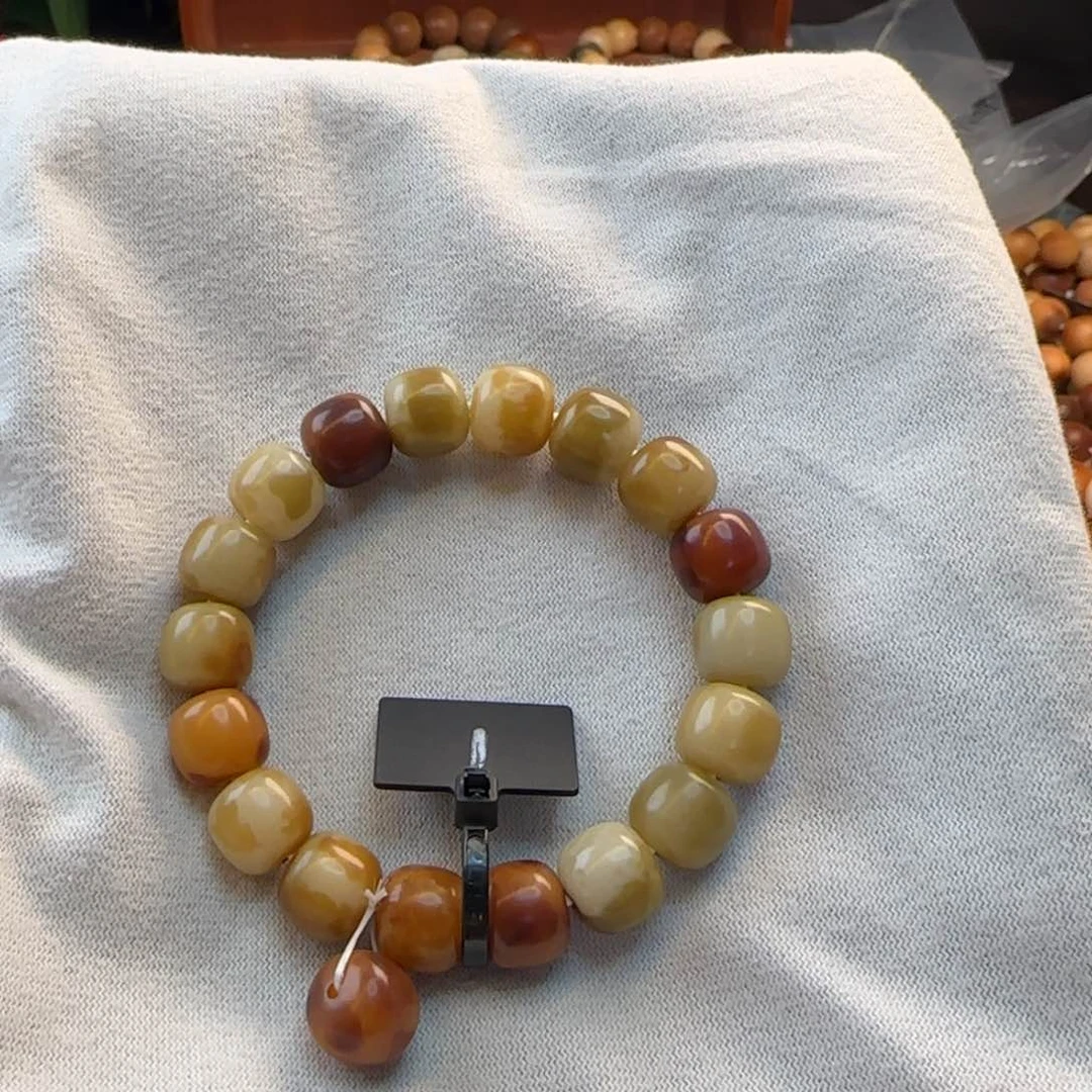 菩提根/象牙果手串卡12桶珠全品1