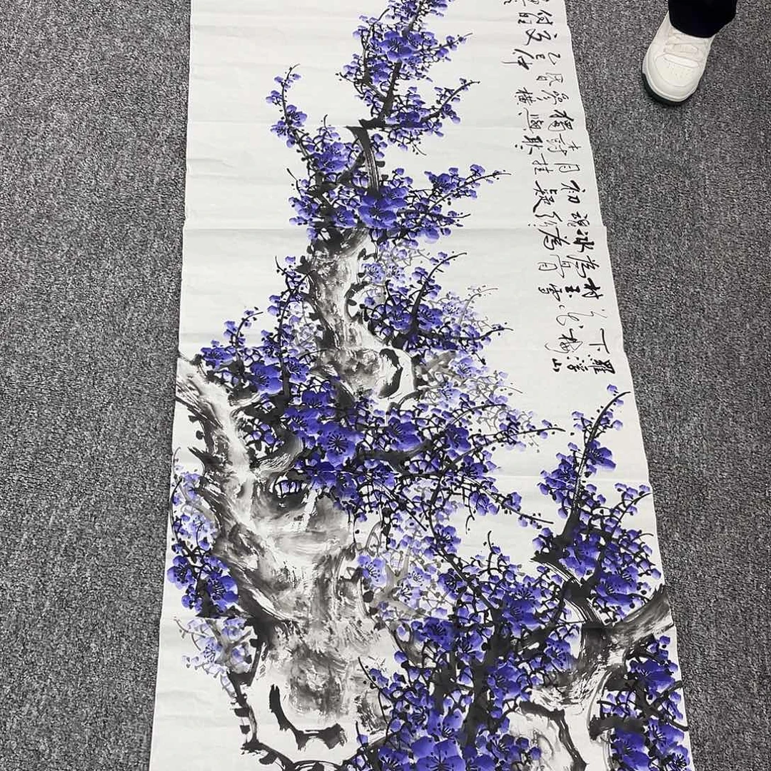 国画纯手绘字画宣纸
