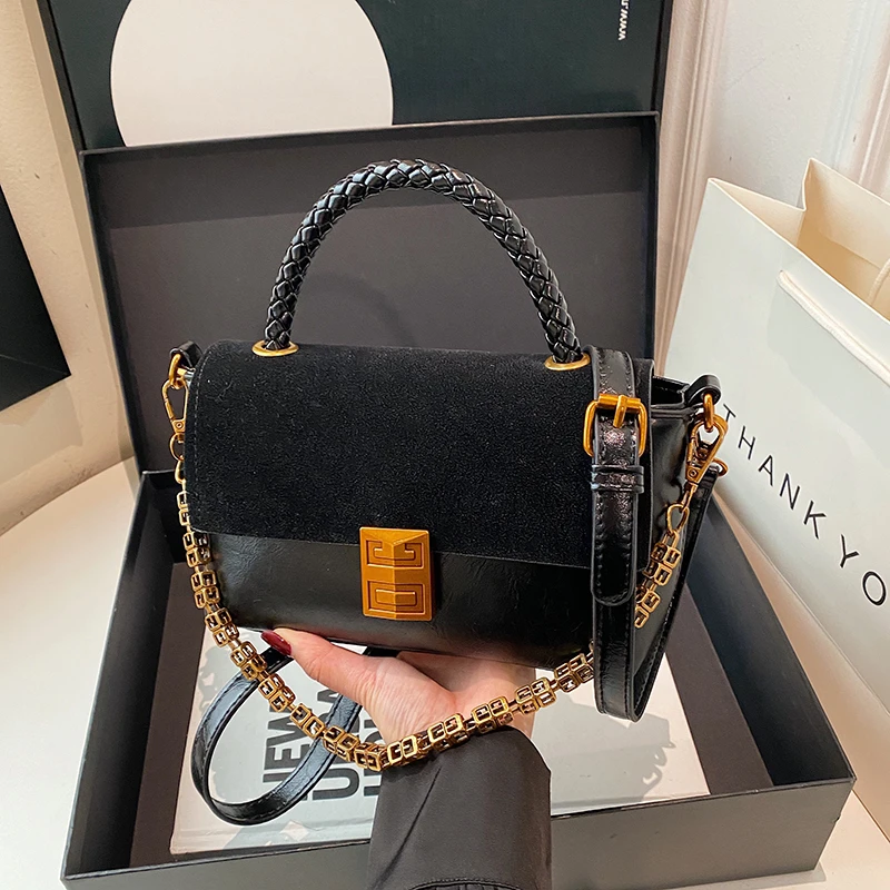 编码080-119高级感小众百搭单肩斜挎包包