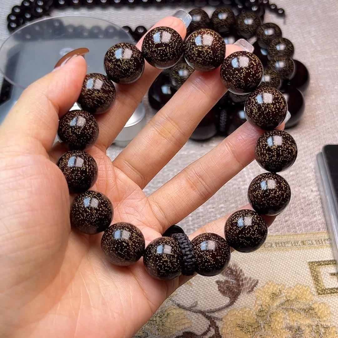 檀香紫檀（小叶紫檀）1.5 15颗爆星