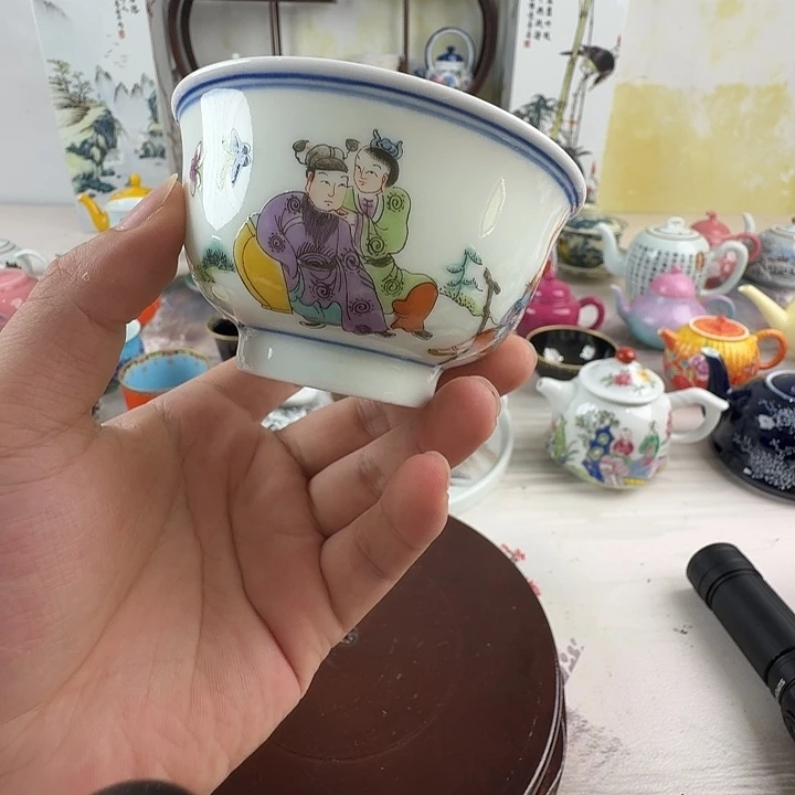 摆件景德镇陶瓷老厂瓷45