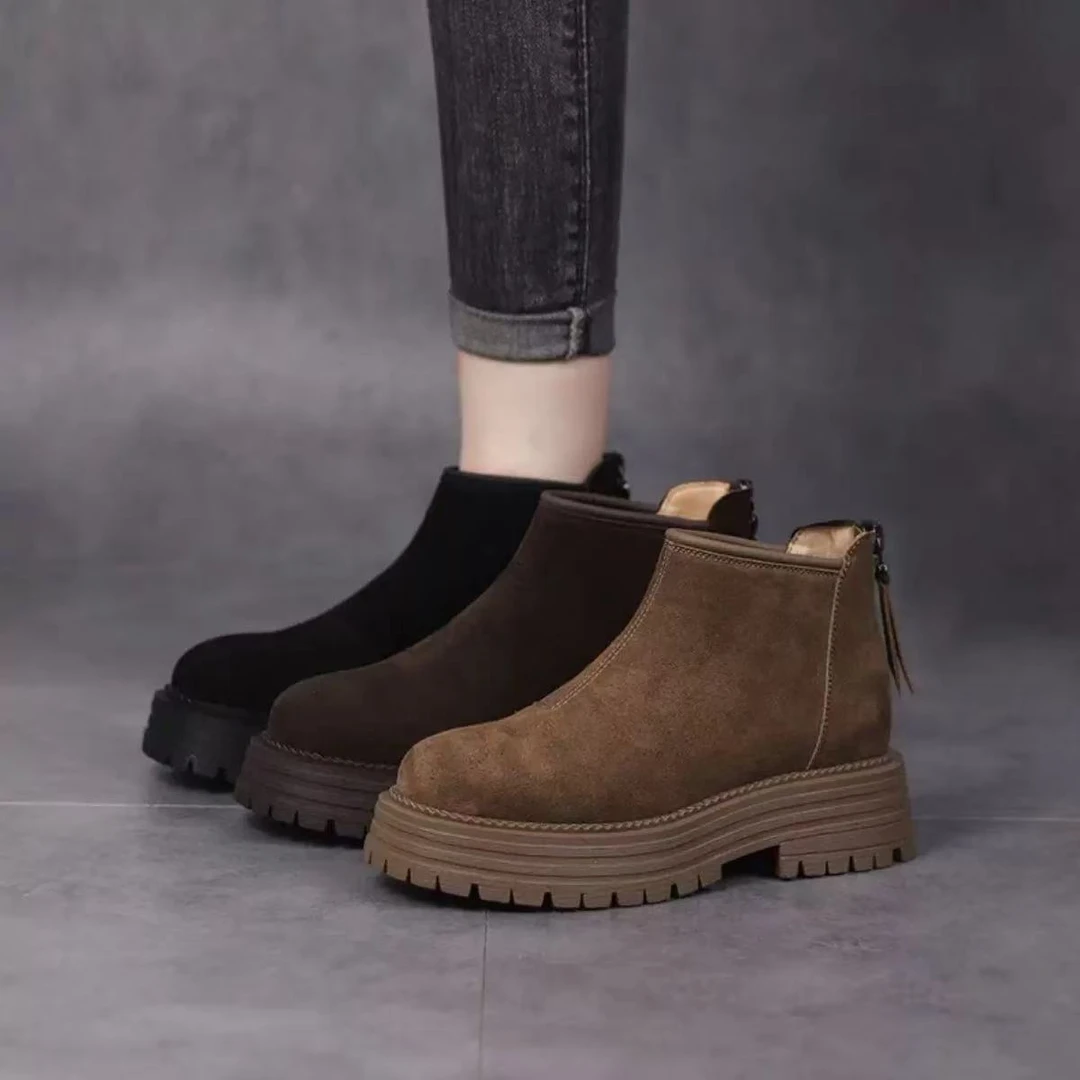 Q02复古马丁靴百搭保暖
