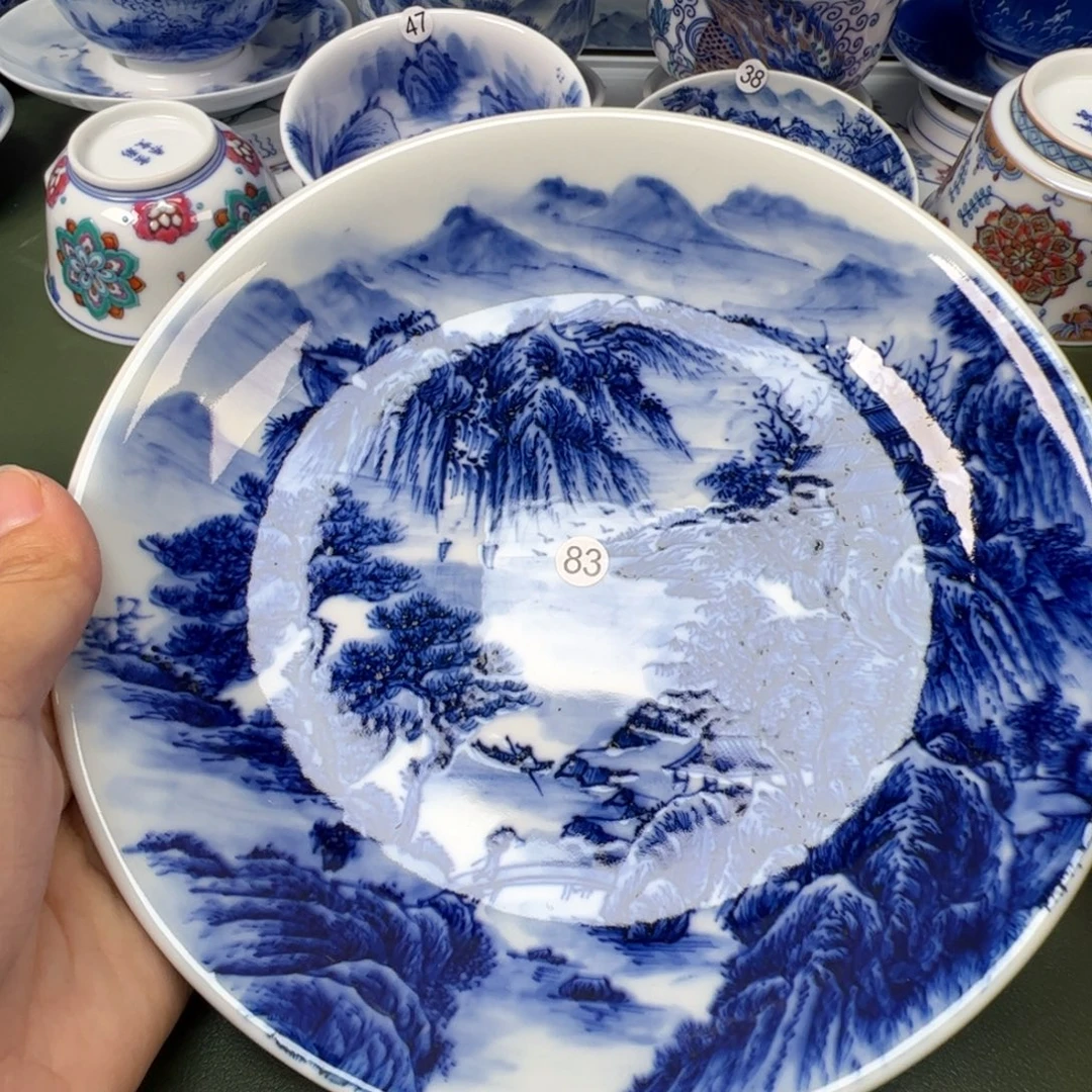 陶瓷景德镇纯手工纯手绘茶具木木83