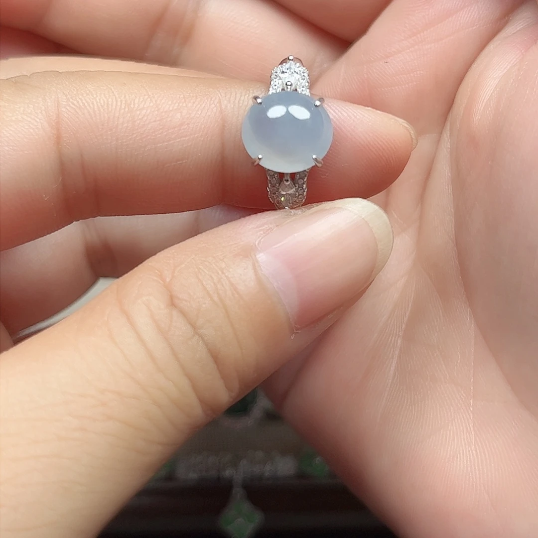 未镶嵌戒指翡翠1