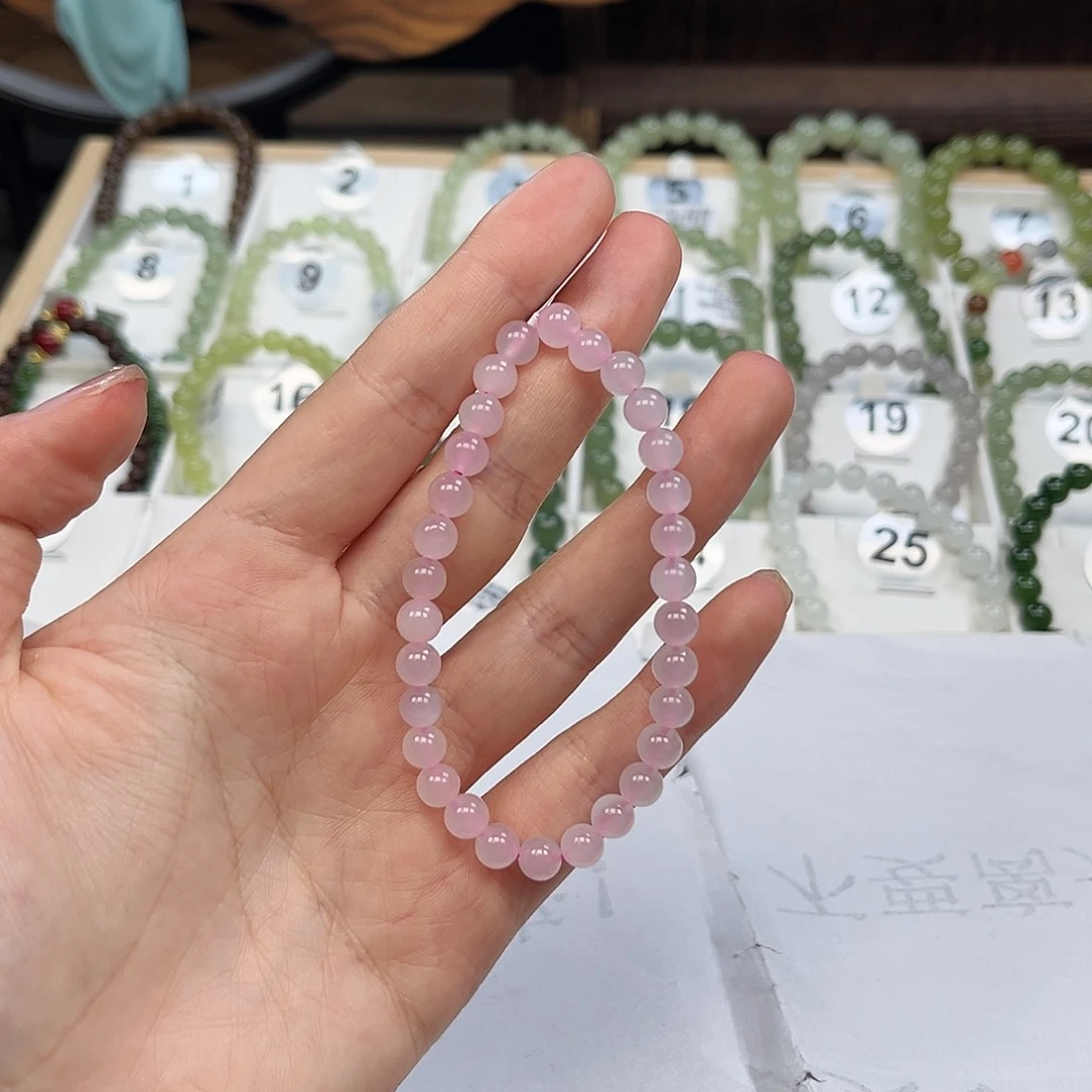 R***L和田玉（糖玉）未镶嵌手链
