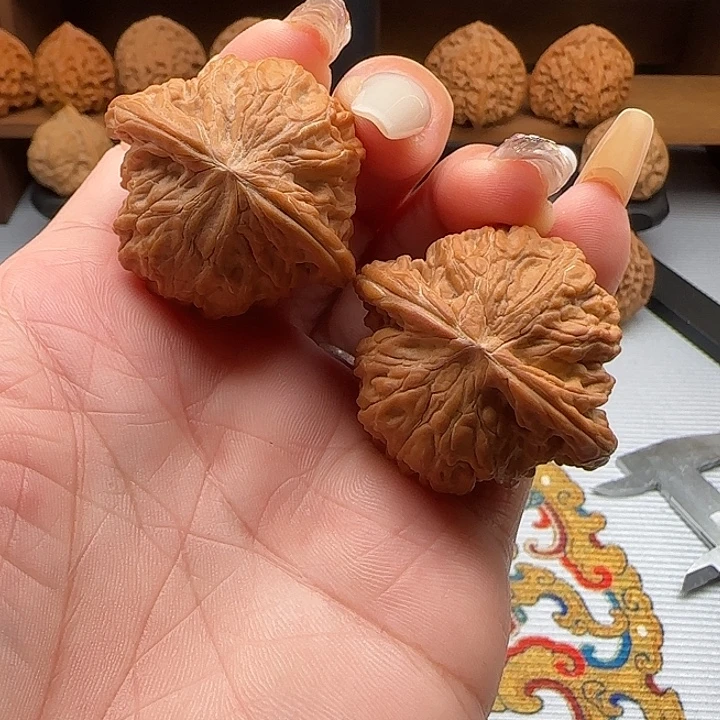把件文玩核桃山地磨盘