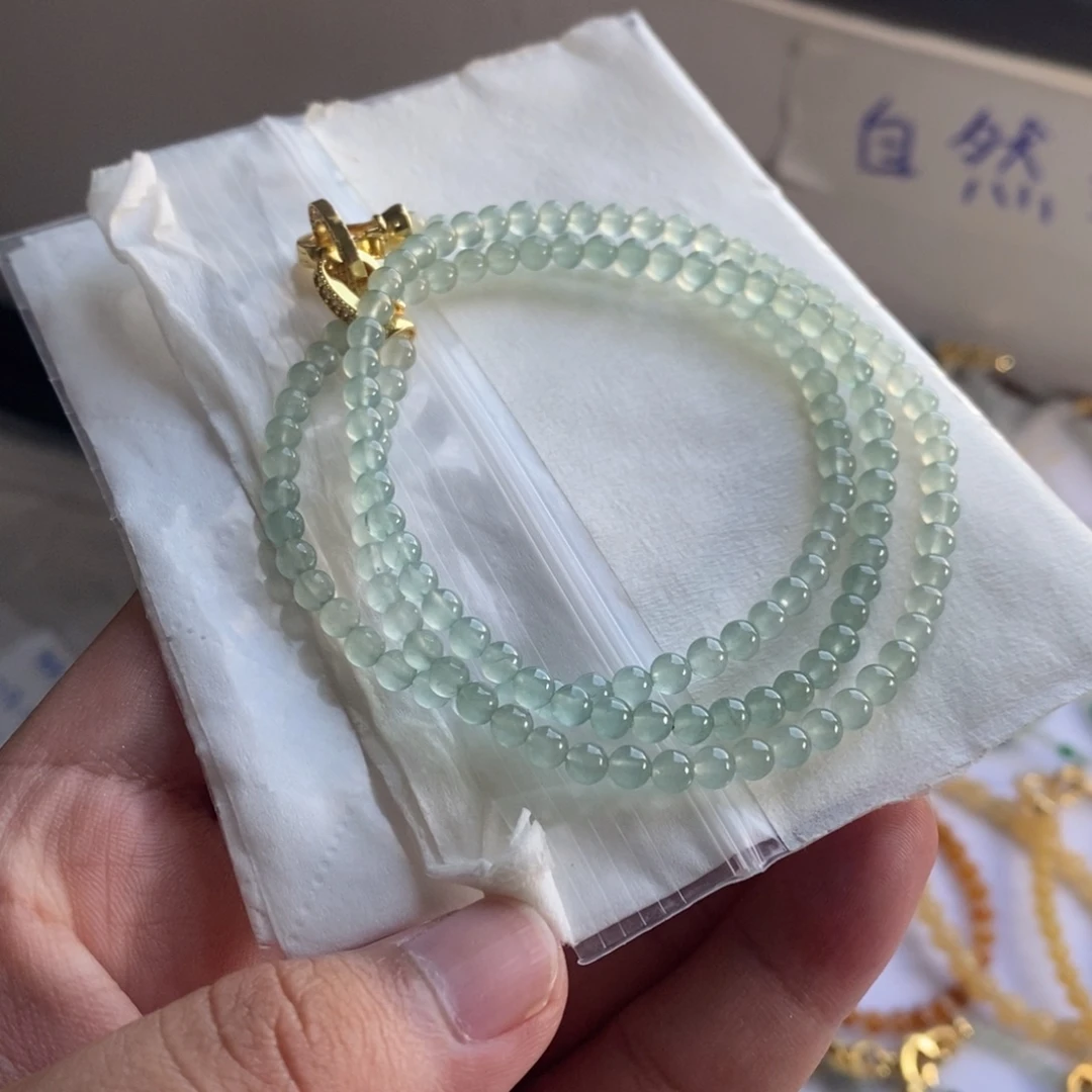 定制翡翠未镶嵌50缅甸翡翠A货卡3.7