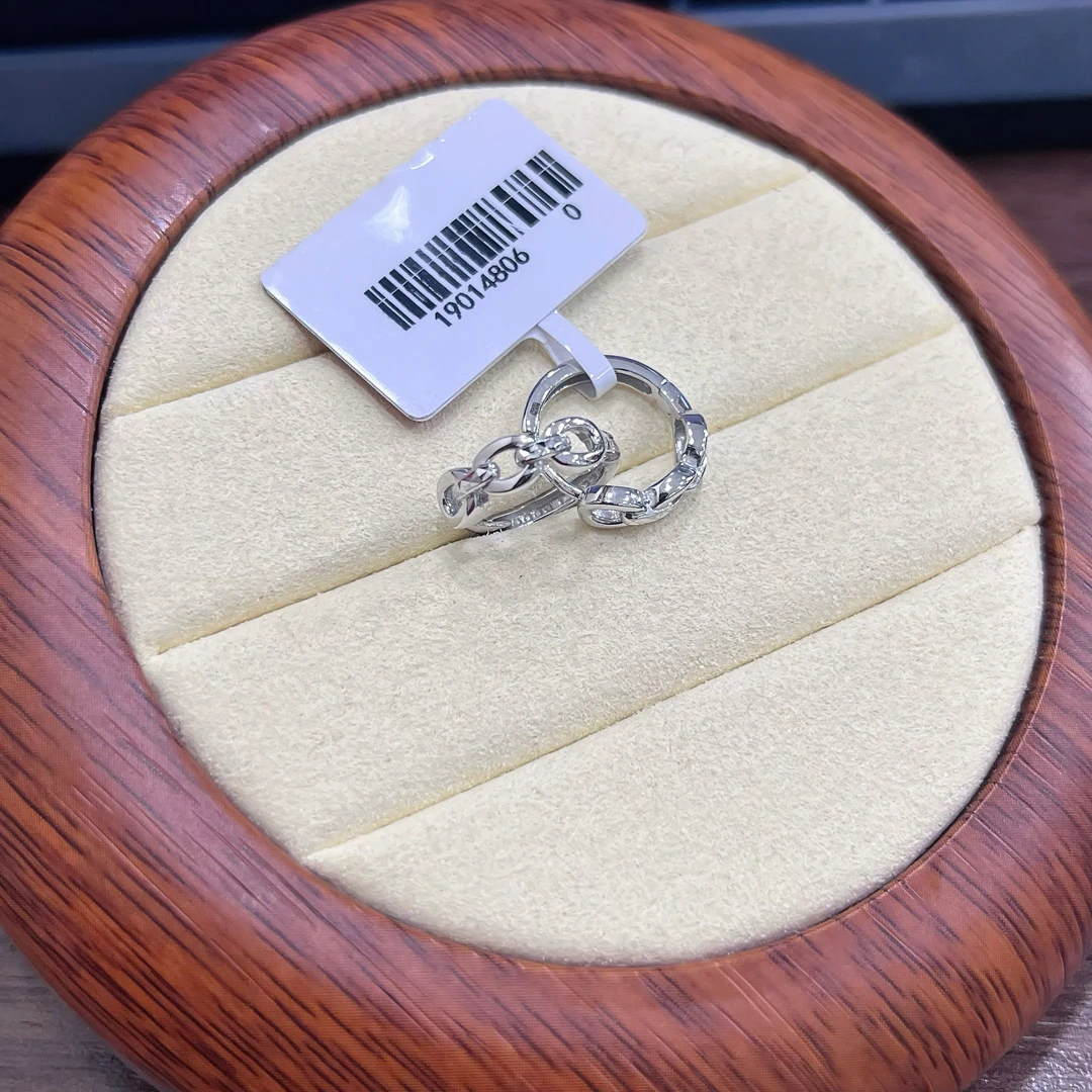 Pt950 铂首饰 链条耳扣