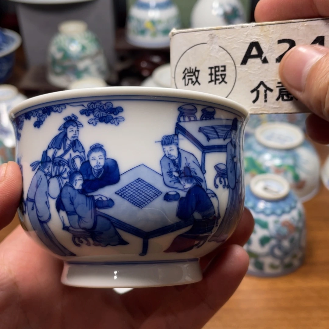 杯景德镇陶瓷现代手工陶瓷茶具