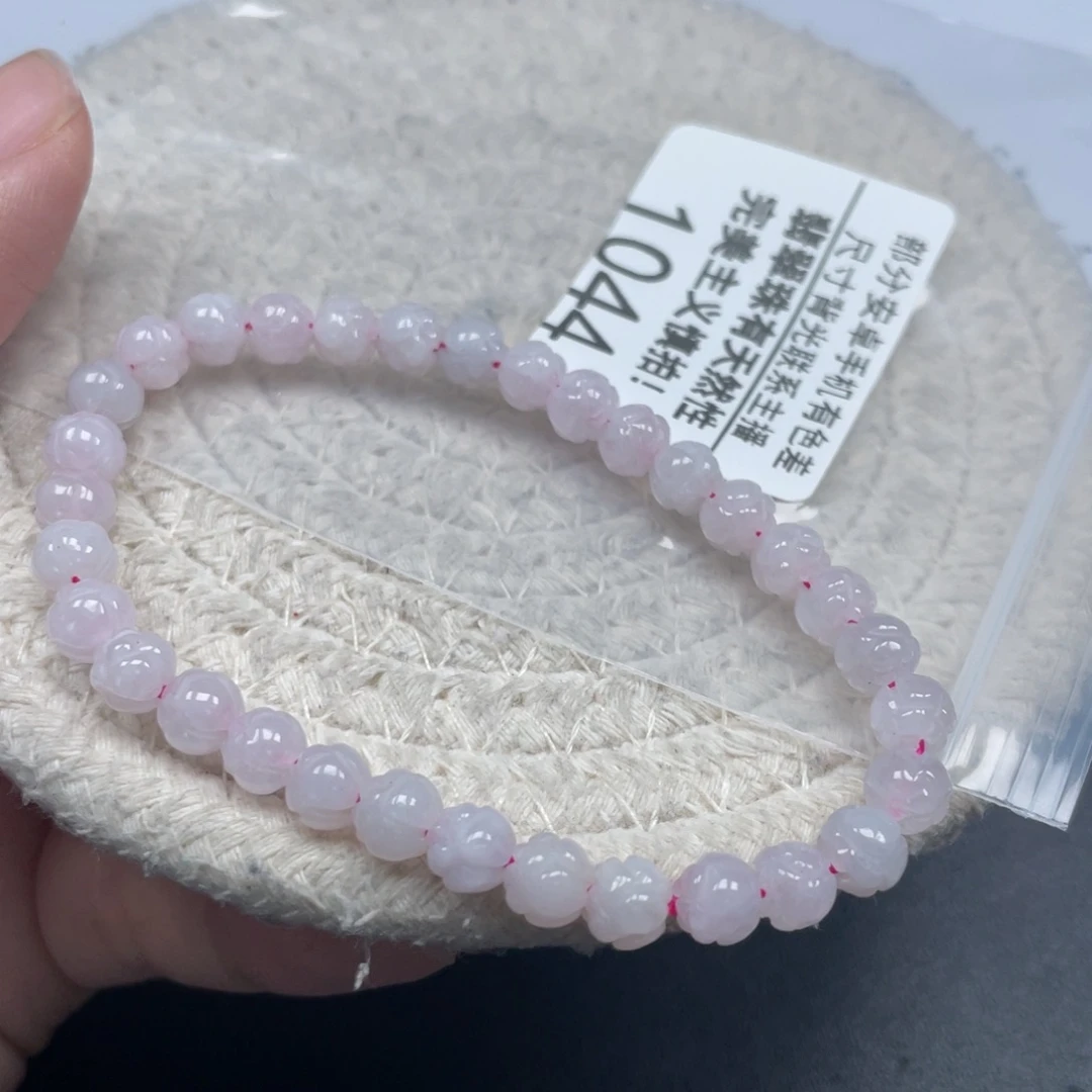 翡翠未镶嵌手链天然A货缅甸翡翠6.3