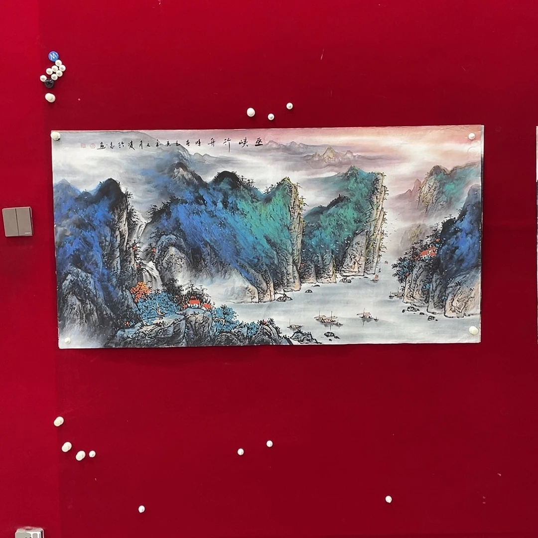 国画凌行志老师手绘精品国画