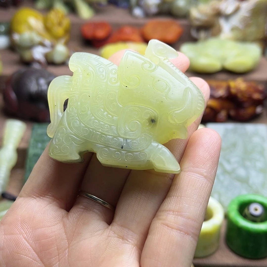 白玉菩提吊坠138。。