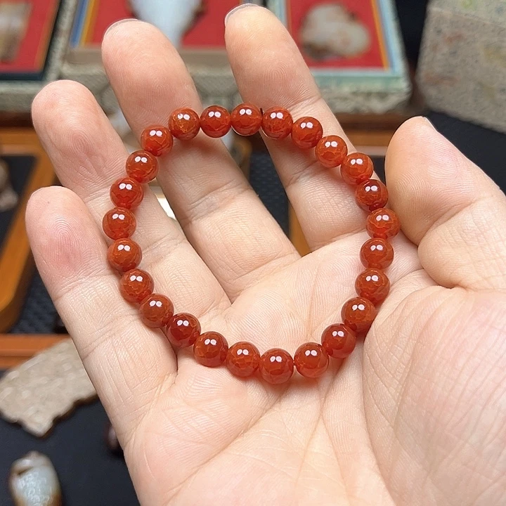 过***忘未镶嵌手串玛瑙/玉髓