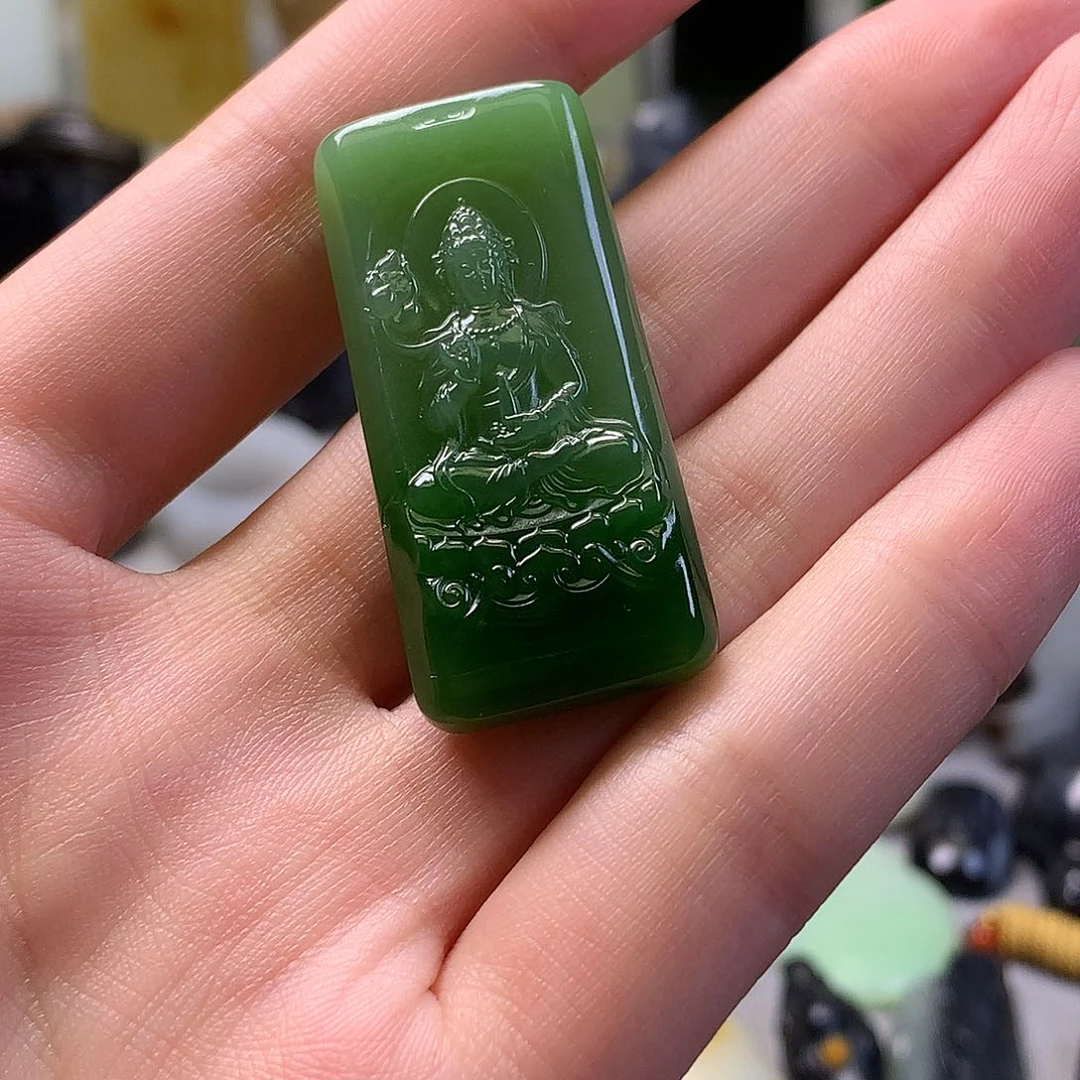 和田玉未镶嵌挂件?*宝