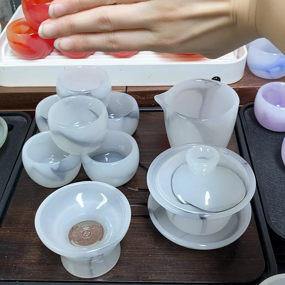 水墨琉璃茶具套装系列
