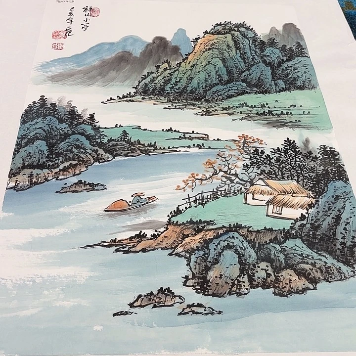 国画姜国华国际原作