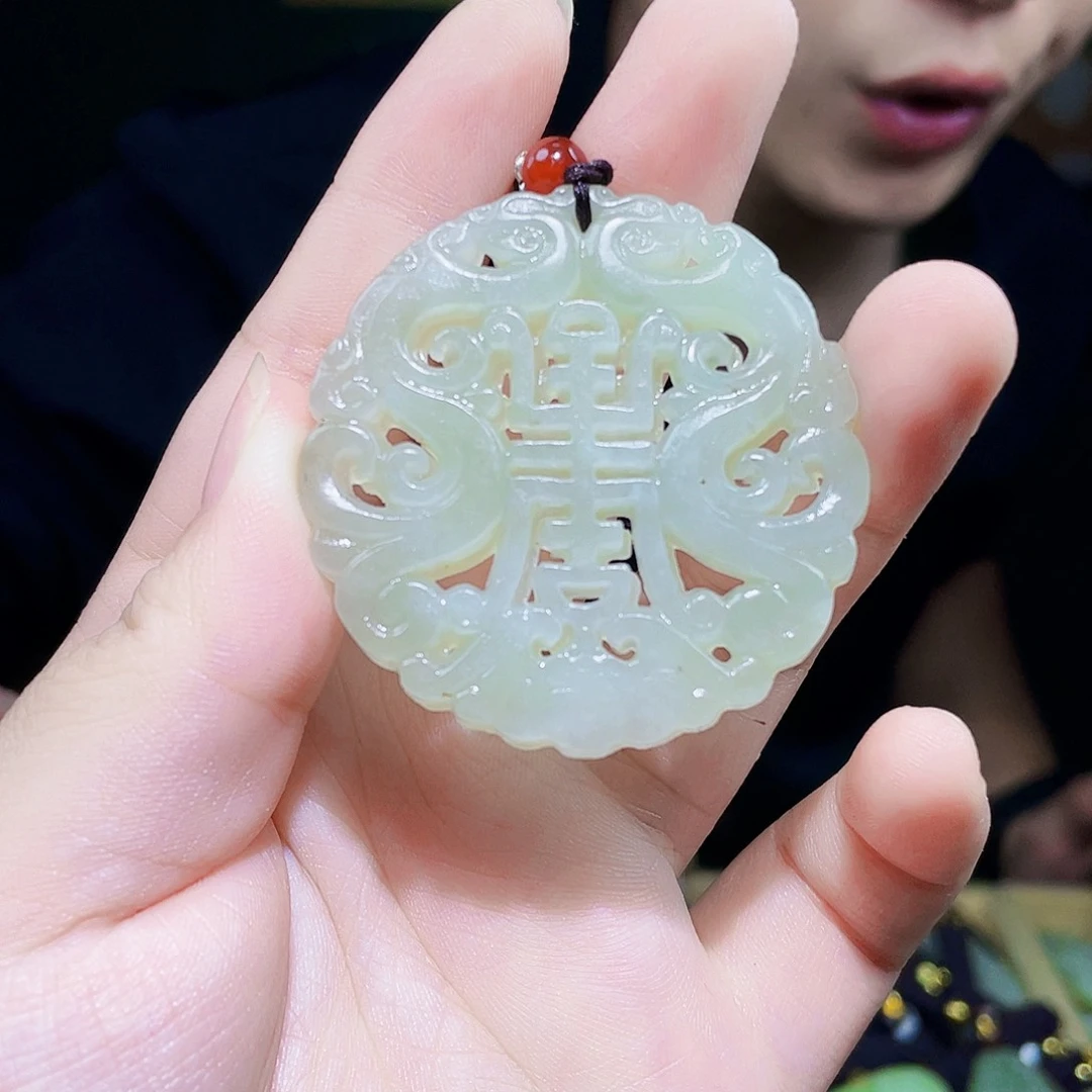 和田玉未镶嵌颈饰多样性发货拍一发一