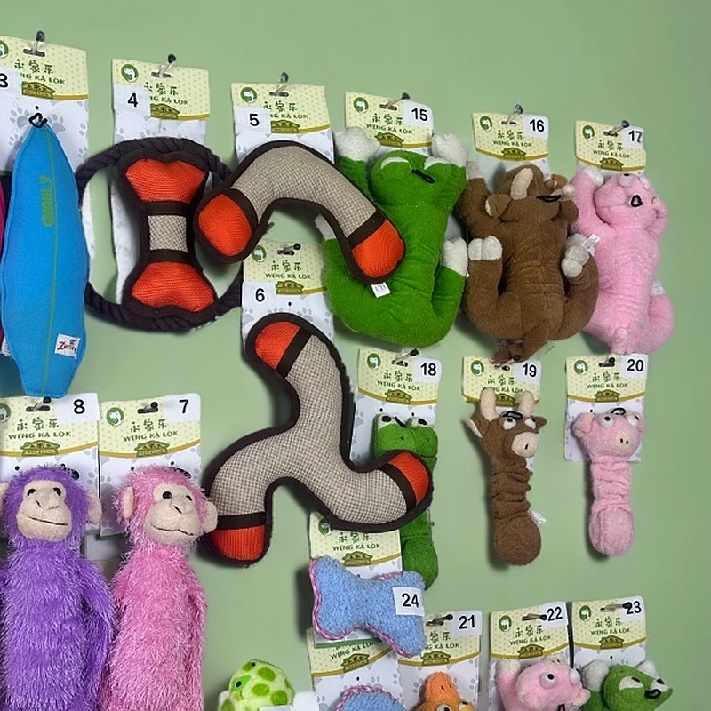 新款狗狗玩具磨牙解闷宠物发声玩具猫咪宠物用品耐咬毛绒水果玩具