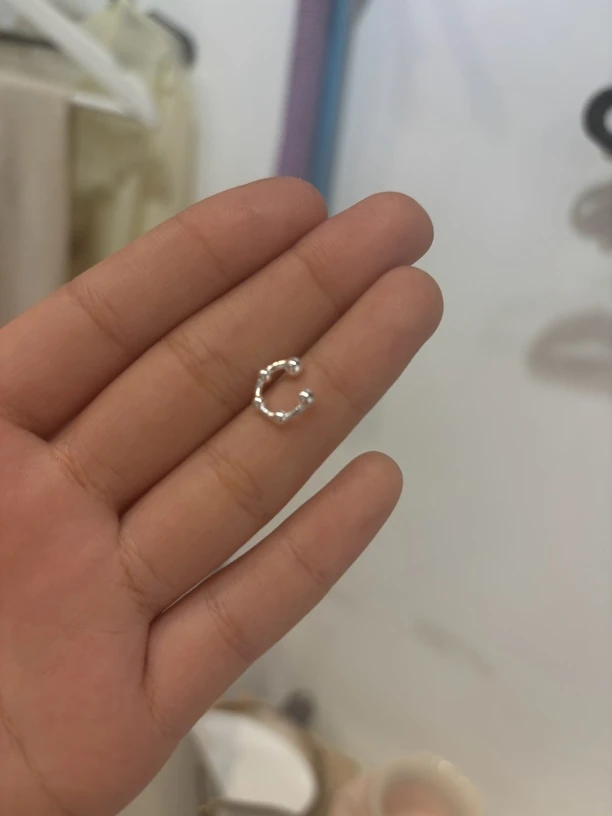 925银耳饰 福袋mini耳夹 通体s925银