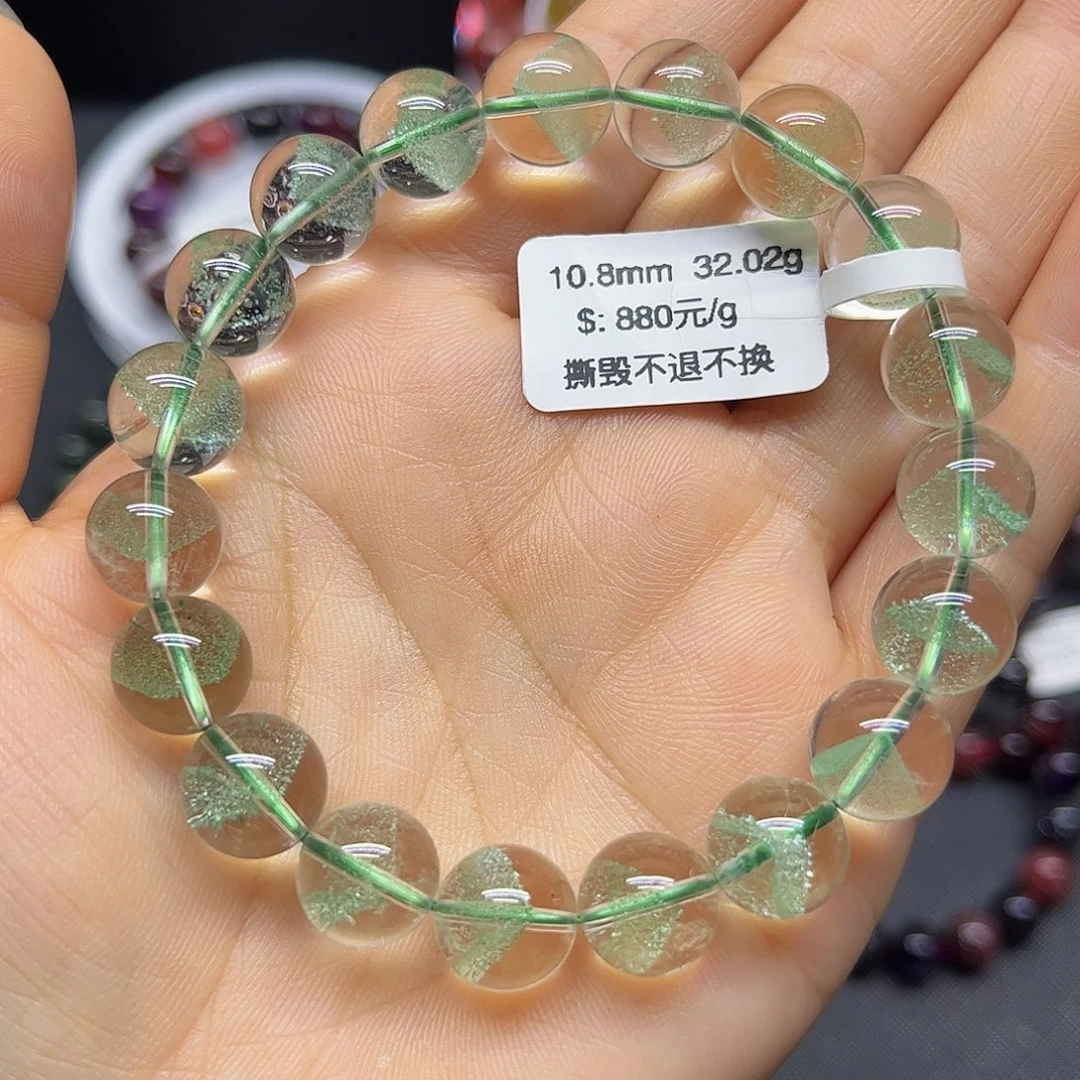 水晶手链未镶嵌天然水晶
