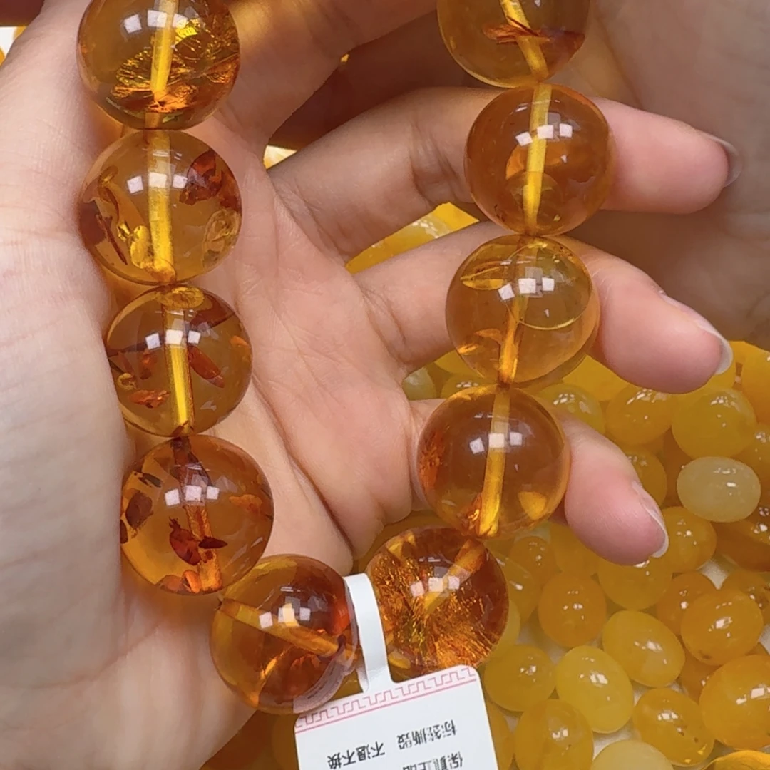 琥珀未镶嵌珠宝奇石