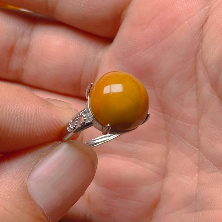 合金戒指玛瑙/玉髓