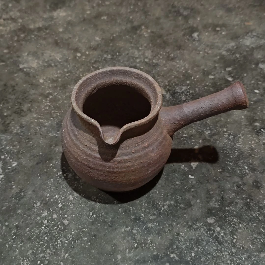 粗陶烤茶罐粗陶煮水壶