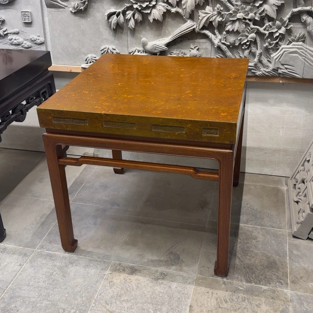 砖雕80-80 古铜色 一套 高77cm