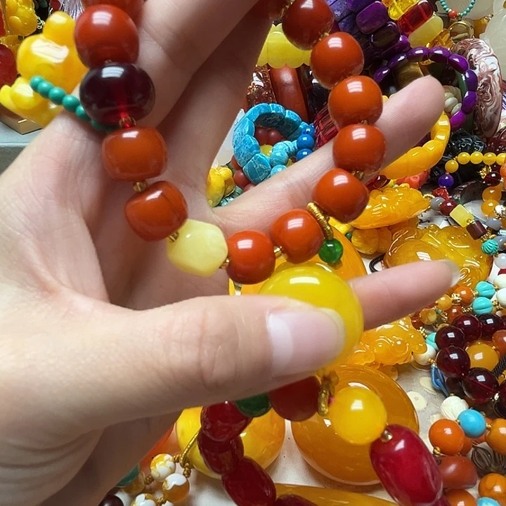 树脂制品512橘皮手链