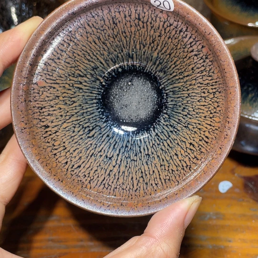 茶盏龙窑柴烧建盏20