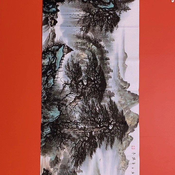 国画山水花鸟字画书画国画书画