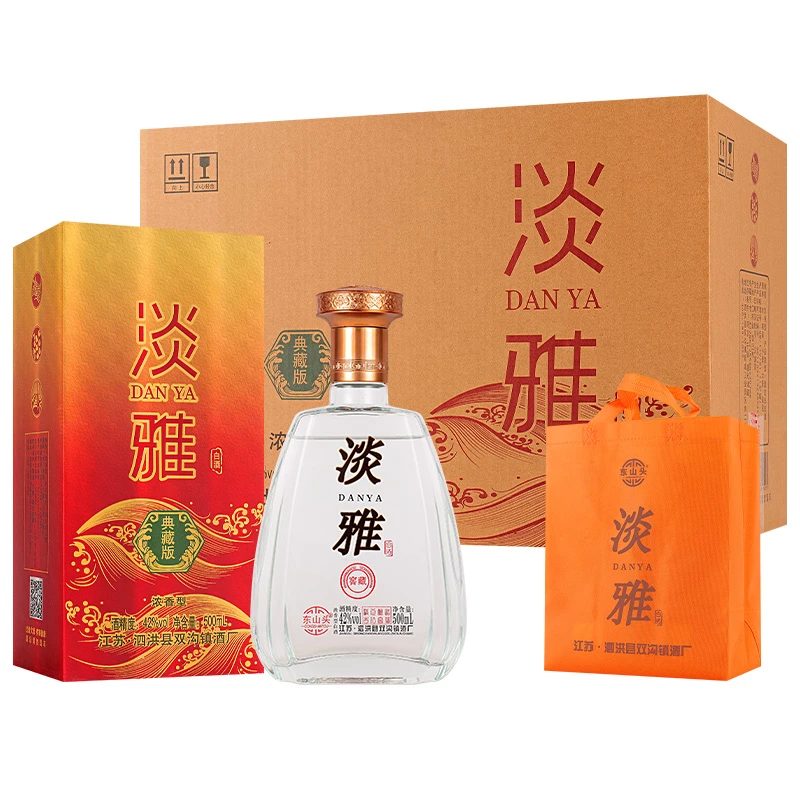 东山头淡雅典藏版42/52度浓香型500ml*6瓶高端礼品酒送礼佳选