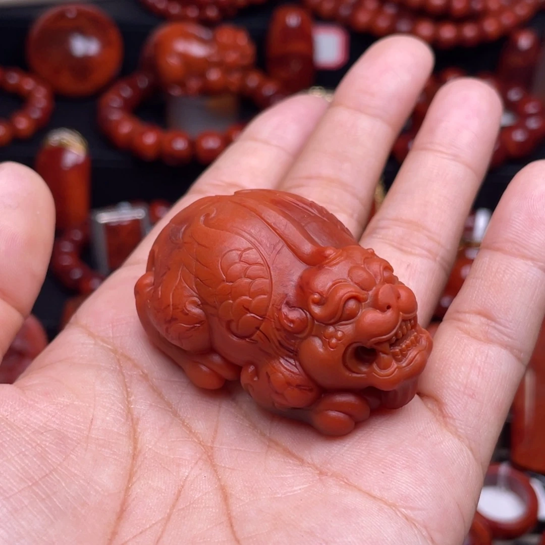 南红玛瑙珠宝奇石未镶嵌吊坠
