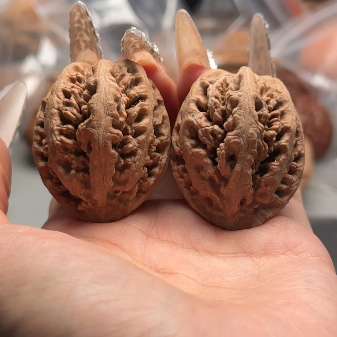 文玩核桃把件不***啥关东木子楸百核143