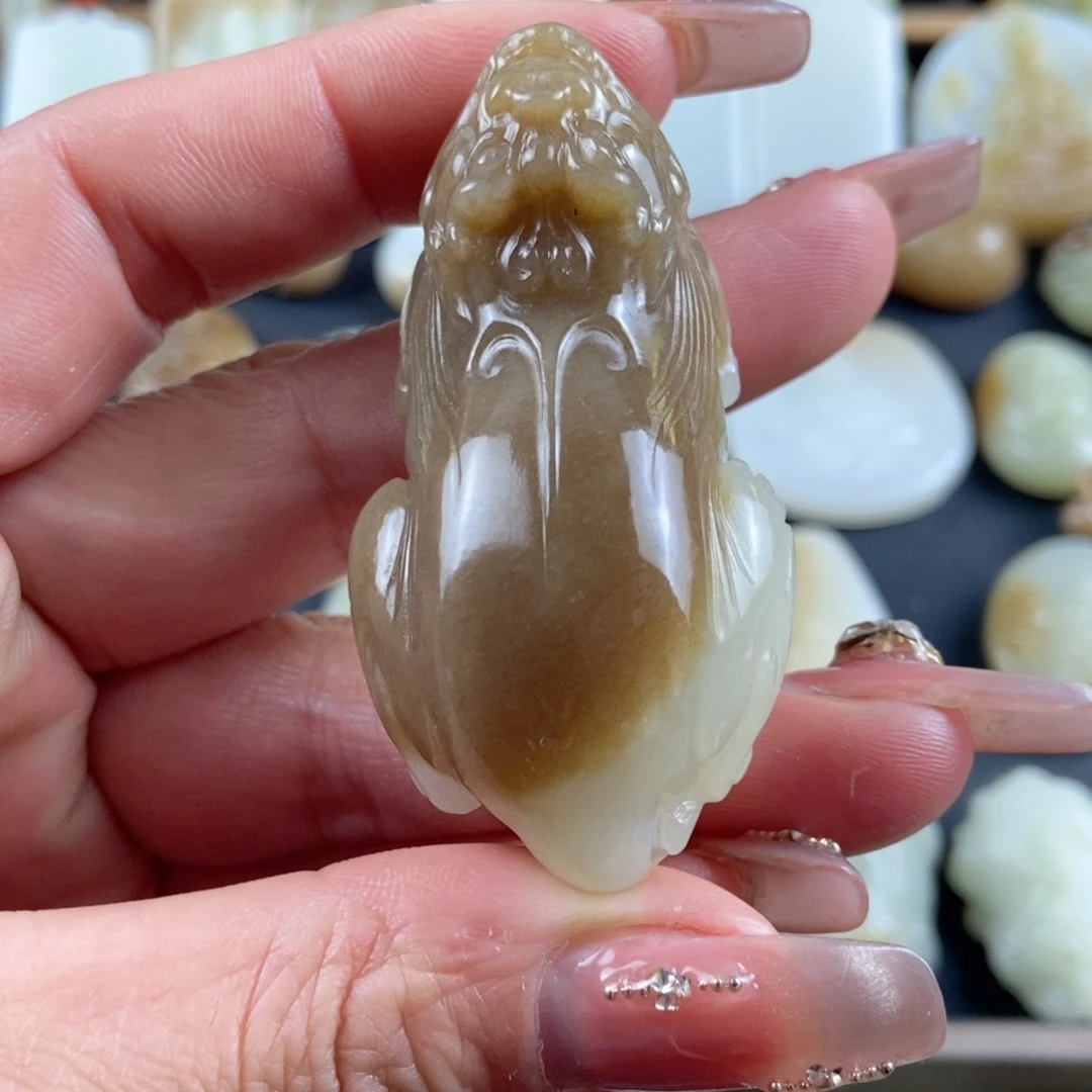 和田玉挂件未镶嵌