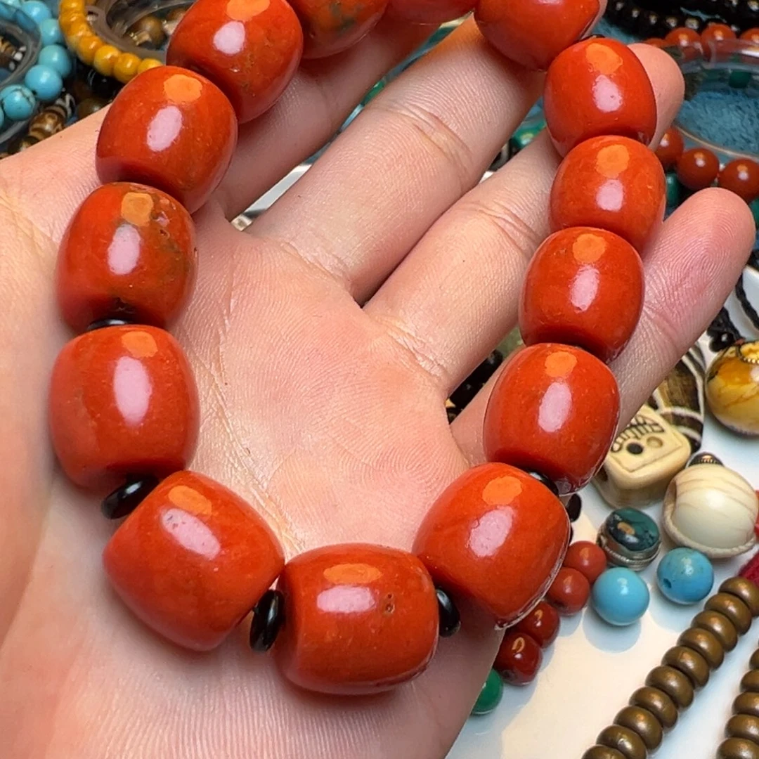 吊坠星月菩提手串