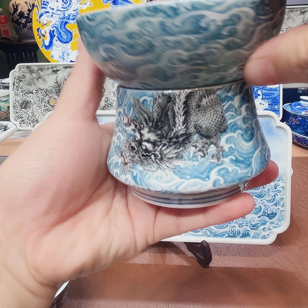 摆件黄景德镇陶瓷研究所工作的