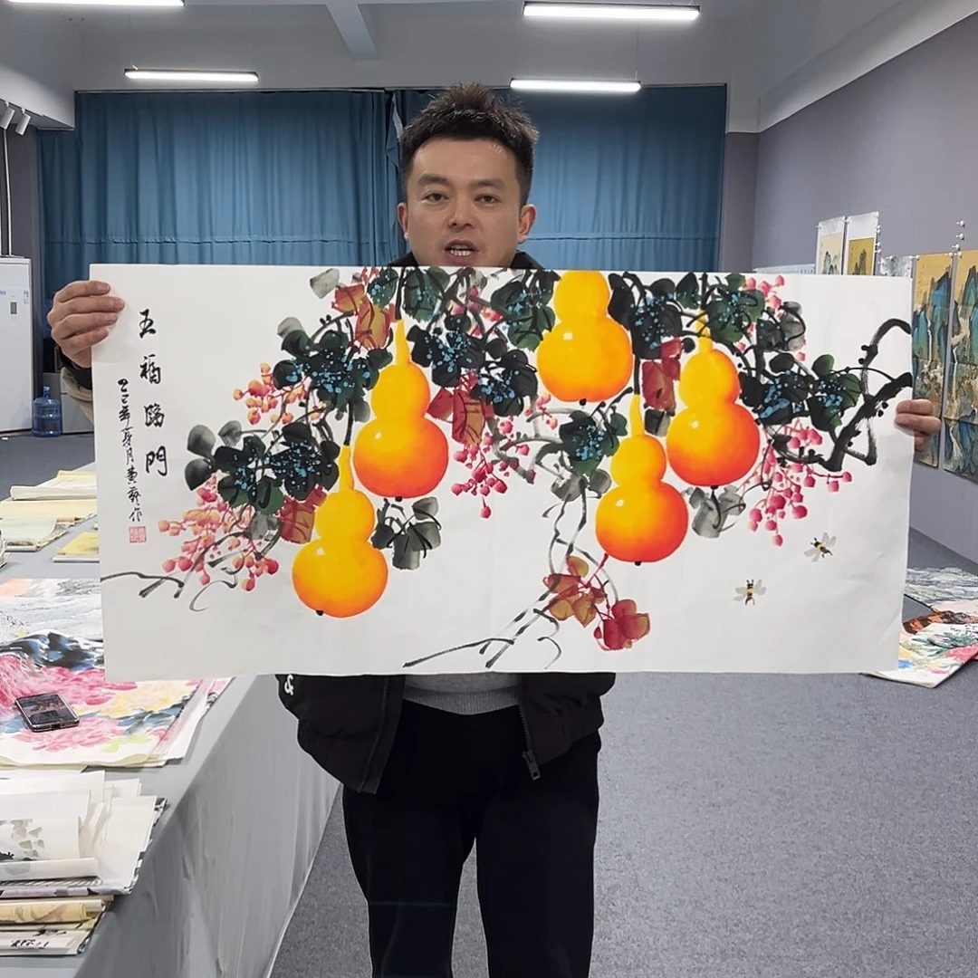 国画国画老师作品