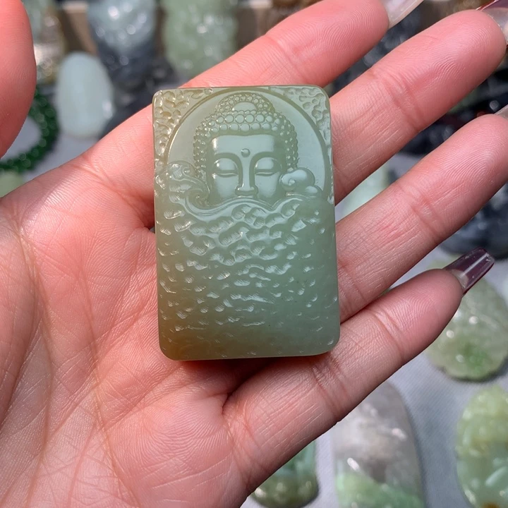 和田玉挂件未镶嵌